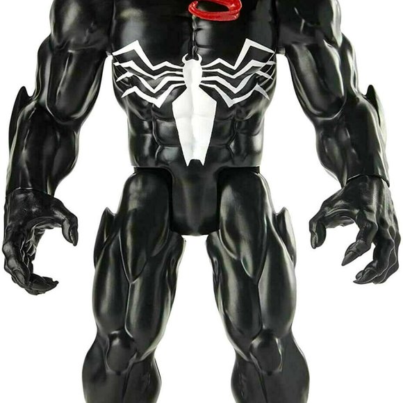 Marvel Spider-Man Maximum Venom Titan Hero Series Blast Gear Ready 14" Venom - Picture 3 of 3